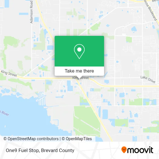 One9 Fuel Stop map