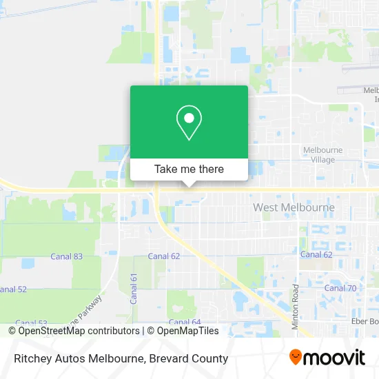 Ritchey Autos Melbourne map