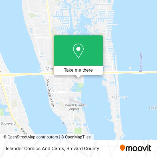 Islander Comics And Cards map