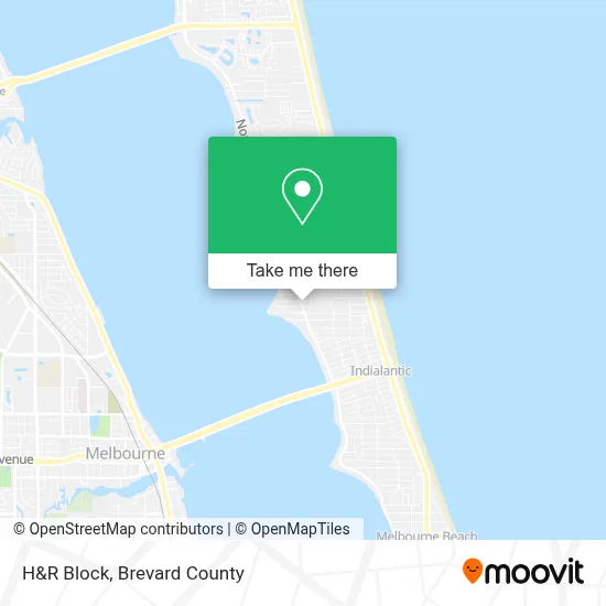 H&R Block map