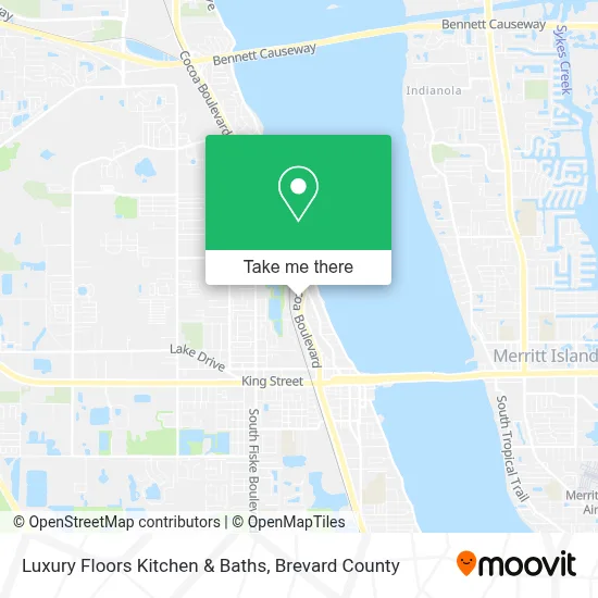 Luxury Floors Kitchen & Baths map