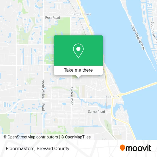 Floormasters map