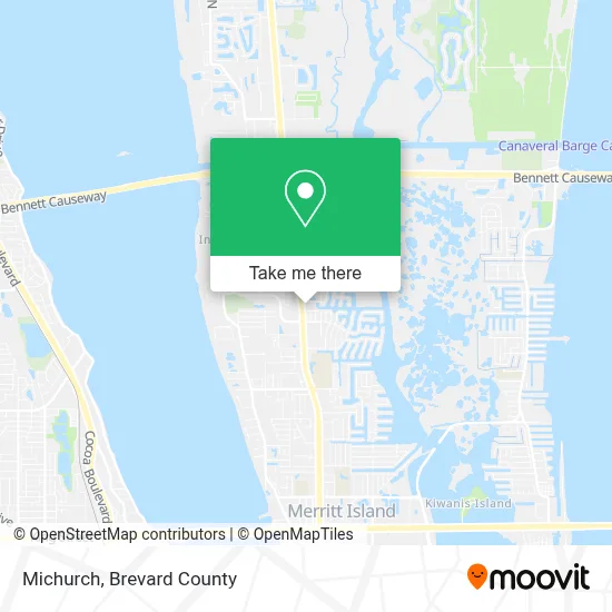 Michurch map