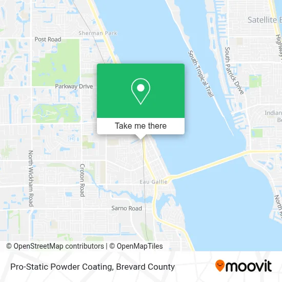 Pro-Static Powder Coating map