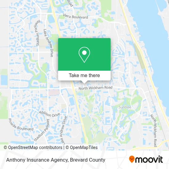 Anthony Insurance Agency map