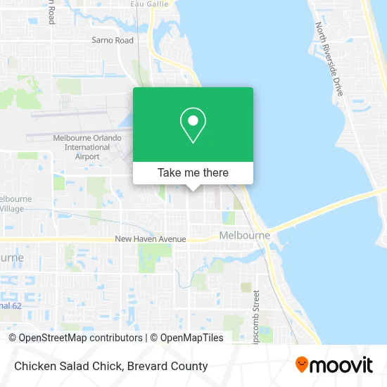 Chicken Salad Chick map