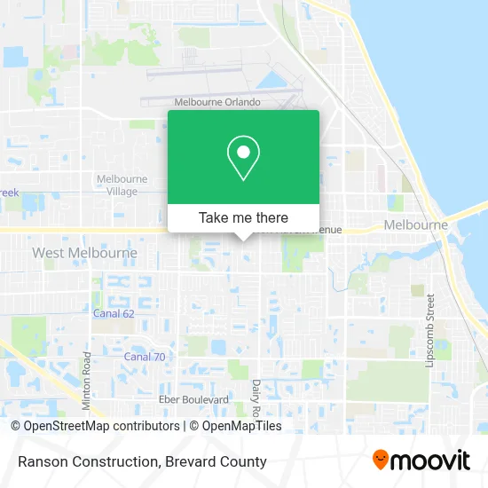 Ranson Construction map