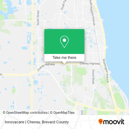 Innovacare | Cheney map
