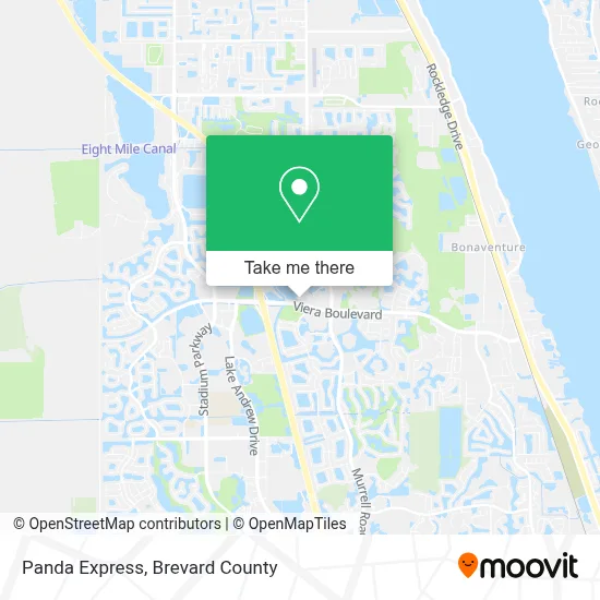 Panda Express map