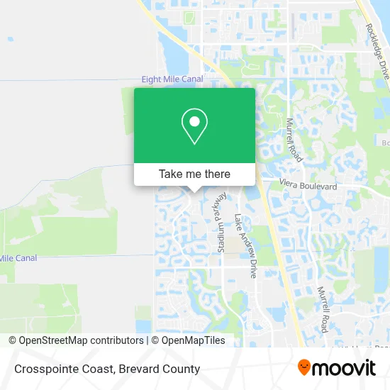 Crosspointe Coast map