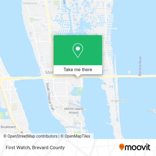 First Watch map