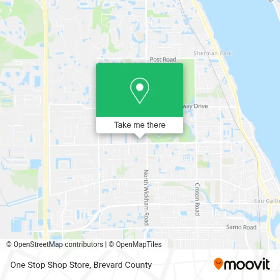 One Stop Shop Store map