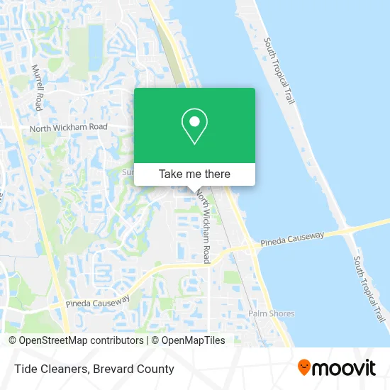 Tide Cleaners map