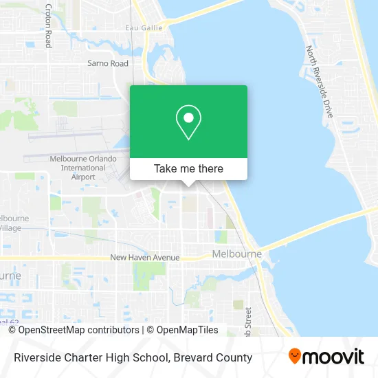 Riverside Charter High School map