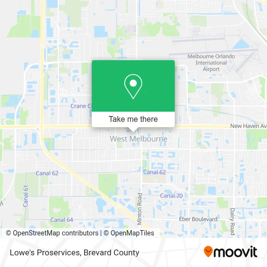 Lowe's Proservices map