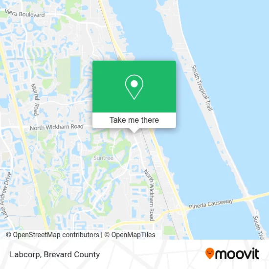 Labcorp map