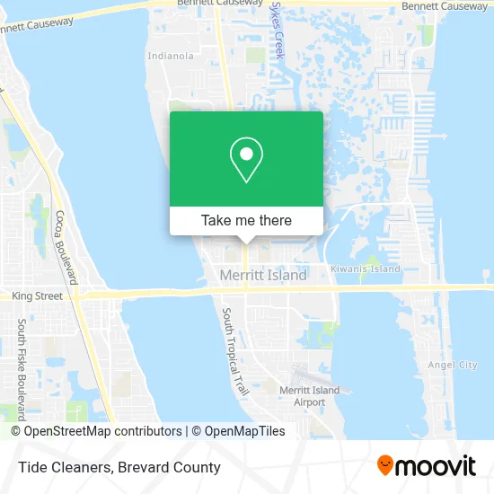 Tide Cleaners map