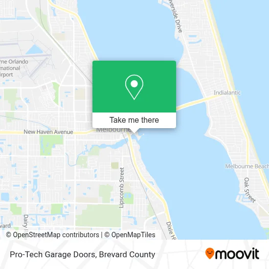 Pro-Tech Garage Doors map