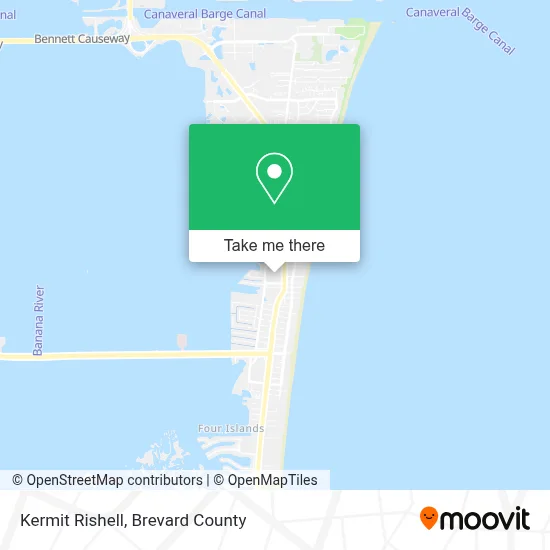 Kermit Rishell map