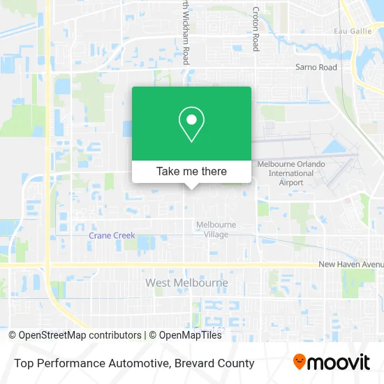 Top Performance Automotive map