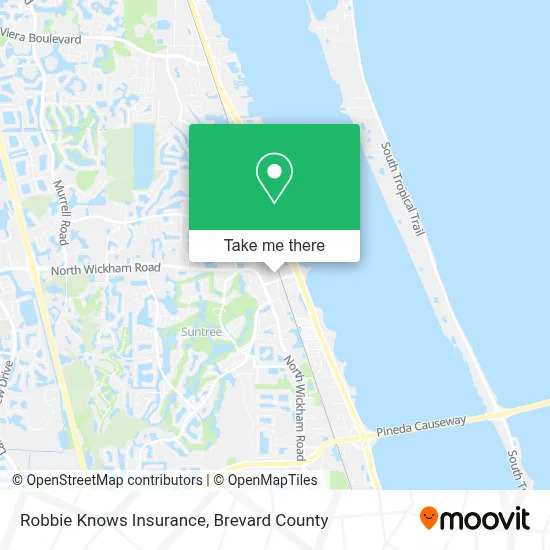 Robbie Knows Insurance map