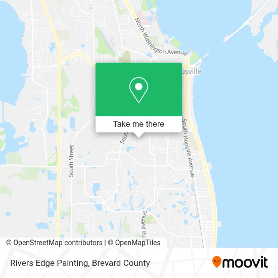 Rivers Edge Painting map