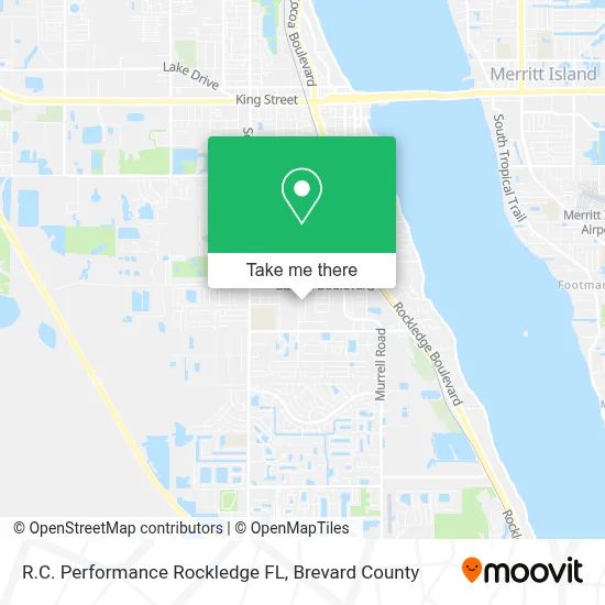 R.C. Performance Rockledge FL map