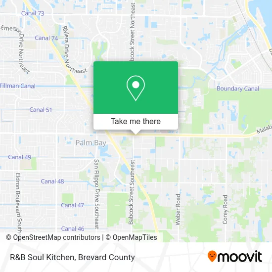 R&B Soul Kitchen map