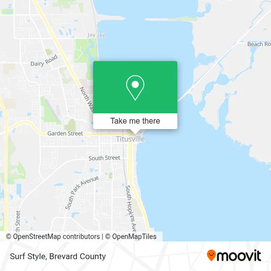 Surf Style map