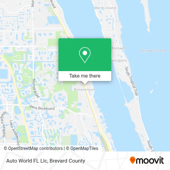 Auto World FL Llc map