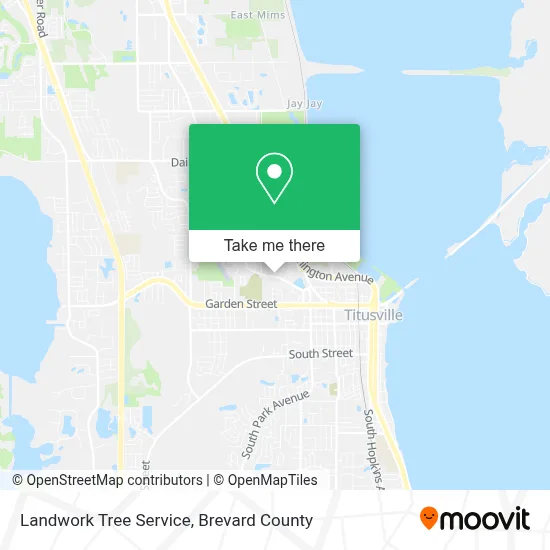 Landwork Tree Service map