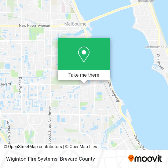Wiginton Fire Systems map