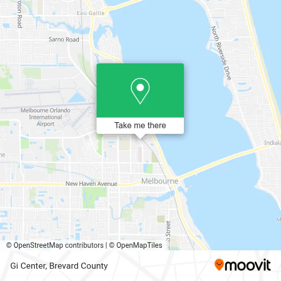 Gi Center map