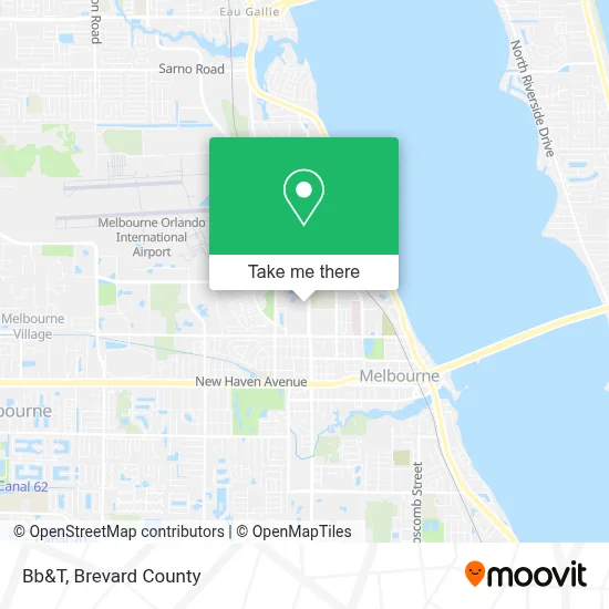 Bb&T map