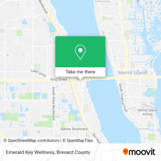 Emerald Key Wellness map