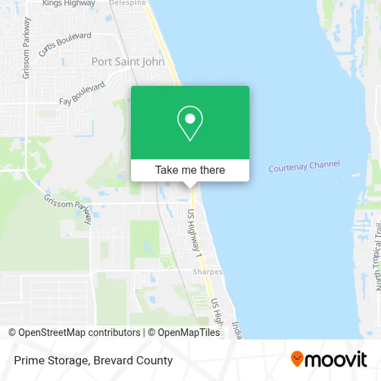Prime Storage map