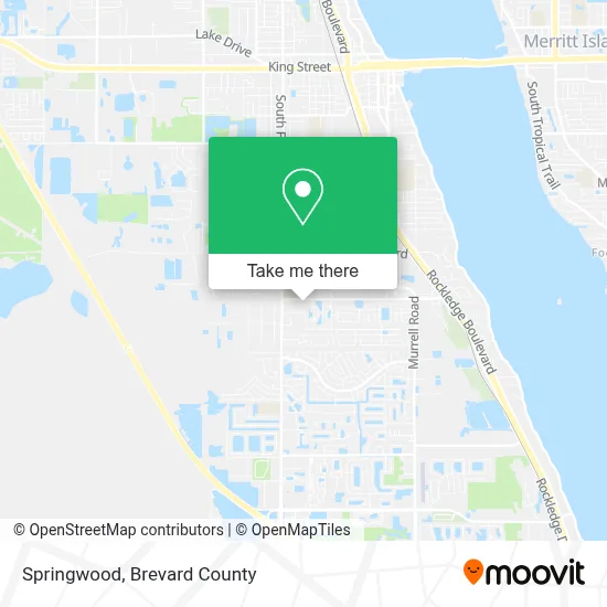 Springwood map