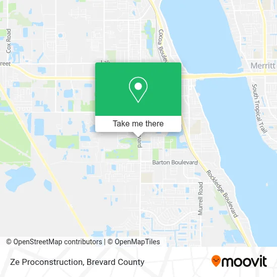 Ze Proconstruction map
