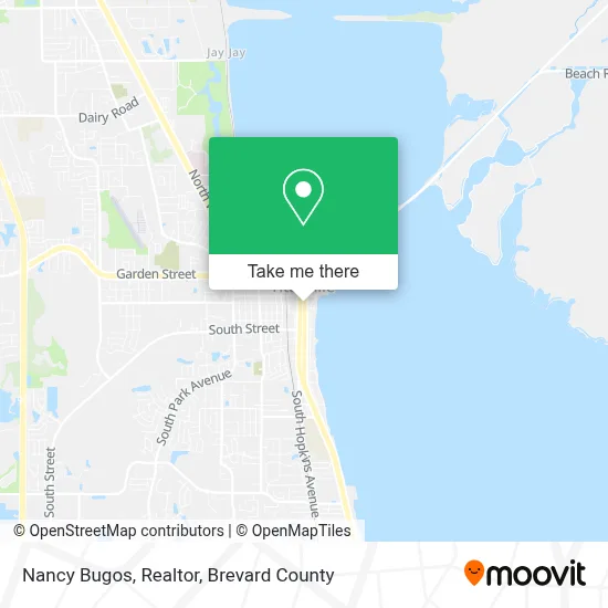 Nancy Bugos, Realtor map