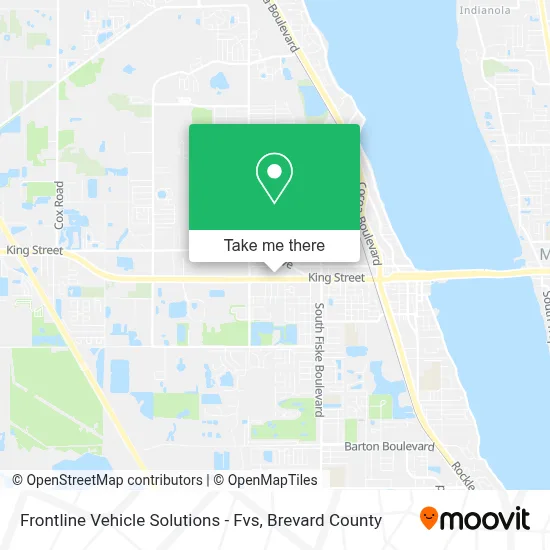 Frontline Vehicle Solutions - Fvs map