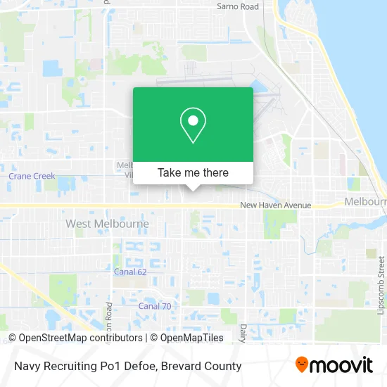 Navy Recruiting Po1 Defoe map