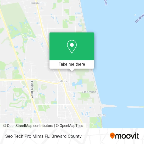 Seo Tech Pro Mims FL map
