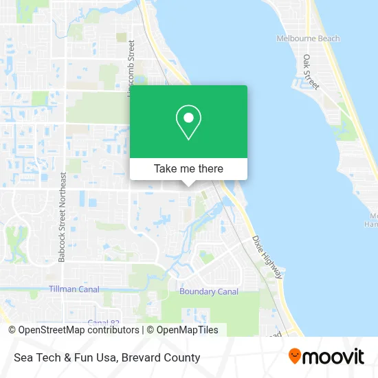 Sea Tech & Fun Usa map