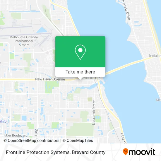 Frontline Protection Systems map