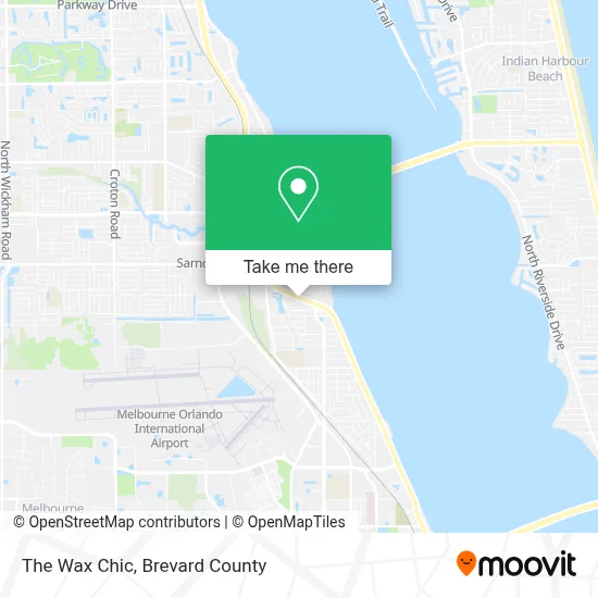The Wax Chic map