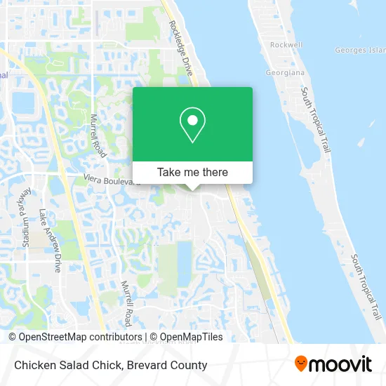 Chicken Salad Chick map
