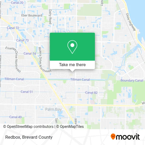 Redbox map