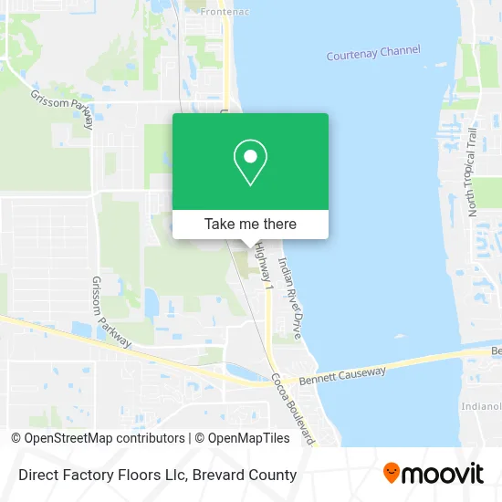 Direct Factory Floors Llc map