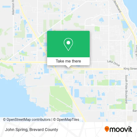 John Spring map