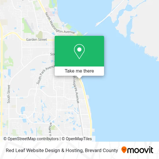 Red Leaf Website Design & Hosting map
